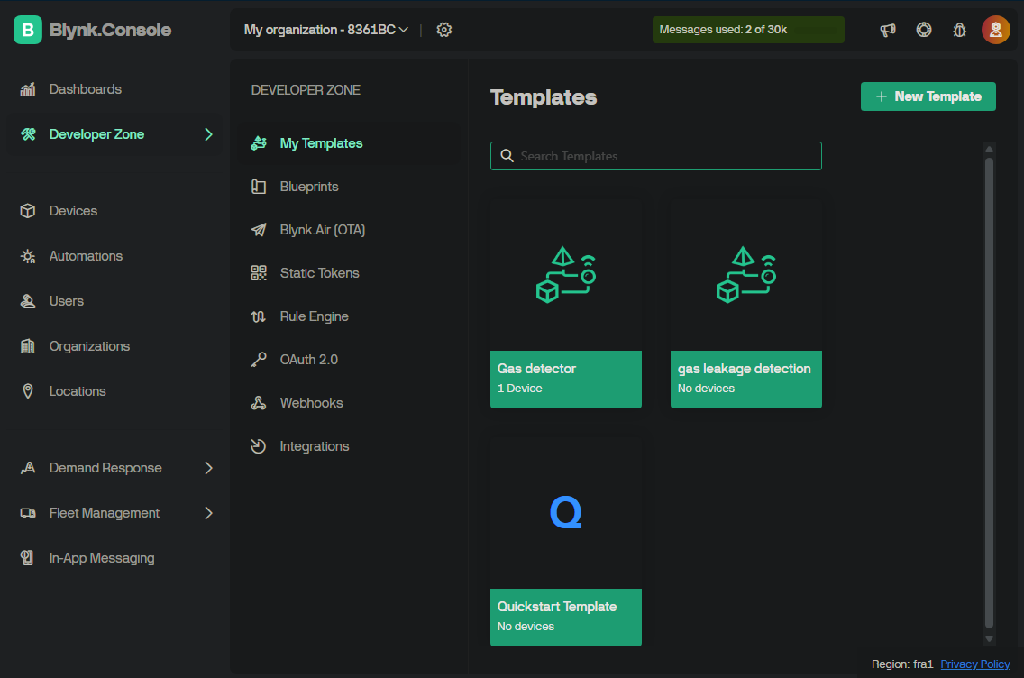 Quickstart Template