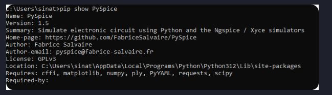 PySpiceinstallation2