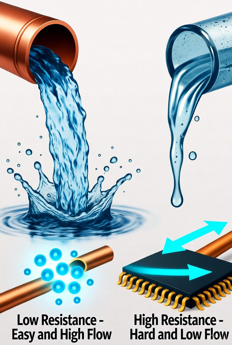 مواد رسانا، عایق و نیمه‌هادی