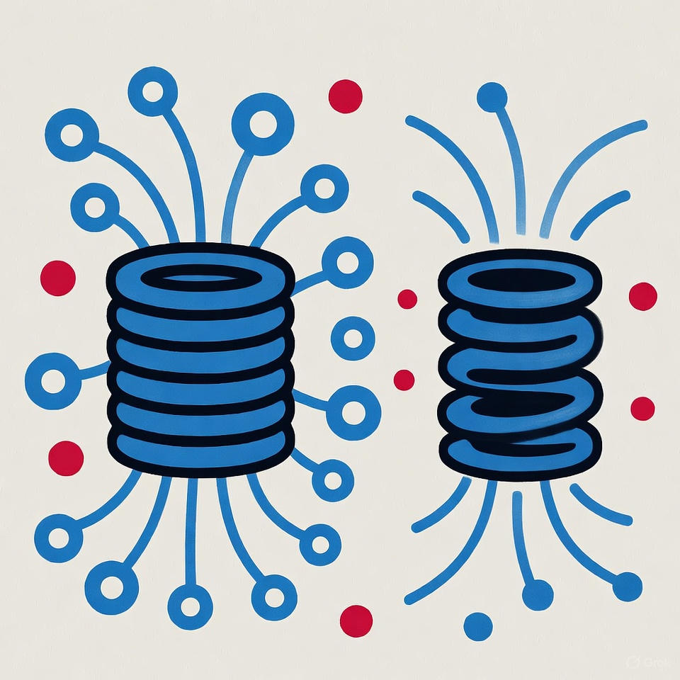 مقایسه دو سیم‌پیچ